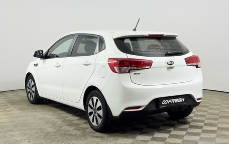 KIA Rio III рестайлинг, 2016 год, 975 200 рублей, 2 фотография