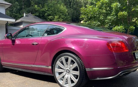 Bentley Continental GT II рестайлинг, 2012 год, 9 499 000 рублей, 3 фотография