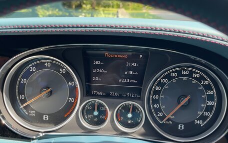 Bentley Continental GT II рестайлинг, 2012 год, 9 499 000 рублей, 17 фотография