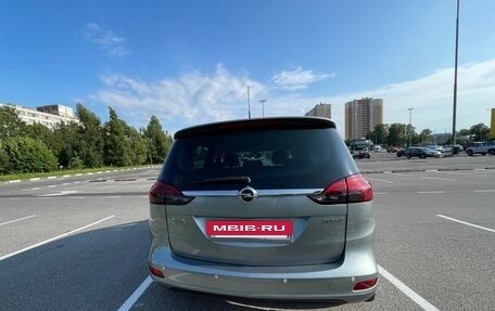 Opel Zafira C рестайлинг, 2013 год, 1 150 000 рублей, 4 фотография