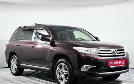 Toyota Highlander III, 2012 год, 1 455 000 рублей, 4 фотография