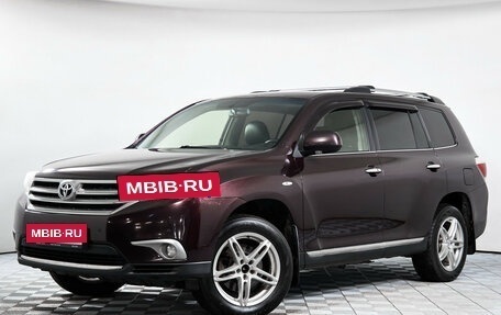 Toyota Highlander III, 2012 год, 1 455 000 рублей, 2 фотография