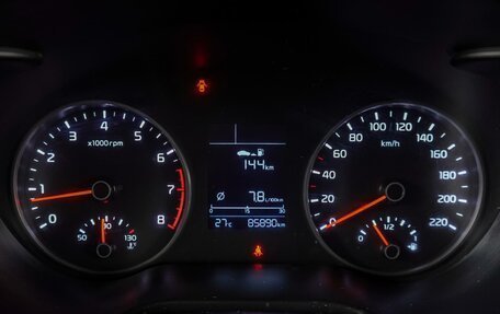 KIA Rio IV, 2018 год, 1 349 000 рублей, 18 фотография