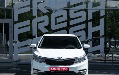 KIA Rio III рестайлинг, 2016 год, 960 000 рублей, 3 фотография