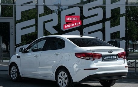 KIA Rio III рестайлинг, 2016 год, 960 000 рублей, 2 фотография