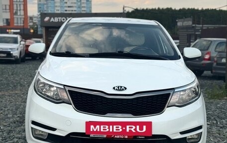 KIA Rio III рестайлинг, 2016 год, 960 000 рублей, 3 фотография