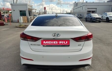 Hyundai Elantra VI рестайлинг, 2017 год, 1 249 000 рублей, 6 фотография