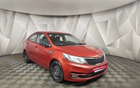 KIA Rio III рестайлинг, 2015 год, 599 000 рублей, 3 фотография