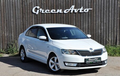 Skoda Rapid I, 2015 год, 995 000 рублей, 7 фотография