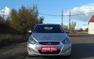 Hyundai Solaris II рестайлинг, 2011 год, 490 000 рублей, 1 фотография