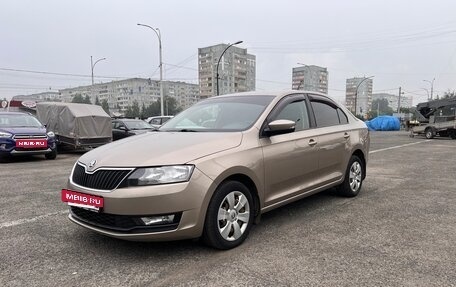 Skoda Rapid I, 2018 год, 1 270 000 рублей, 2 фотография