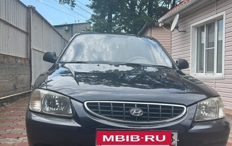 Hyundai Accent II, 2005 год, 530 000 рублей, 3 фотография