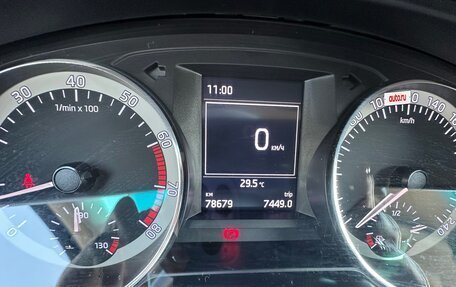 Skoda Rapid I, 2016 год, 1 250 000 рублей, 8 фотография