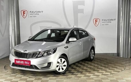 KIA Rio III рестайлинг, 2013 год, 900 000 рублей, 1 фотография