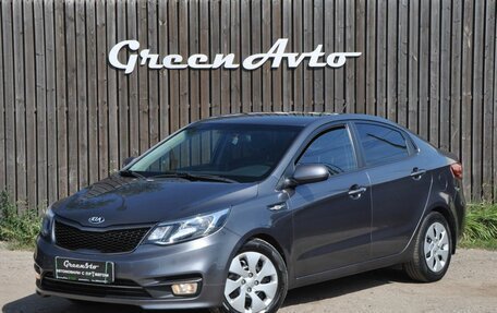 KIA Rio III рестайлинг, 2015 год, 960 000 рублей, 1 фотография