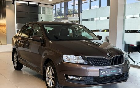 Skoda Rapid I, 2017 год, 1 415 000 рублей, 3 фотография