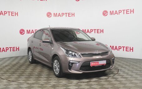 KIA Rio IV, 2018 год, 1 238 000 рублей, 3 фотография