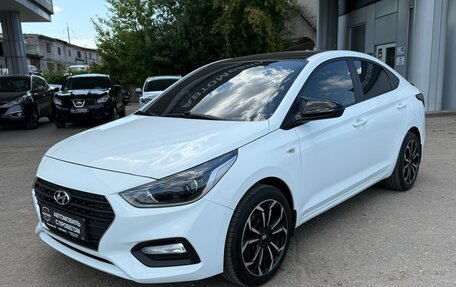 Hyundai Solaris II рестайлинг, 2019 год, 1 330 000 рублей, 3 фотография