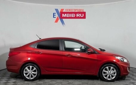Hyundai Solaris II рестайлинг, 2011 год, 900 000 рублей, 4 фотография