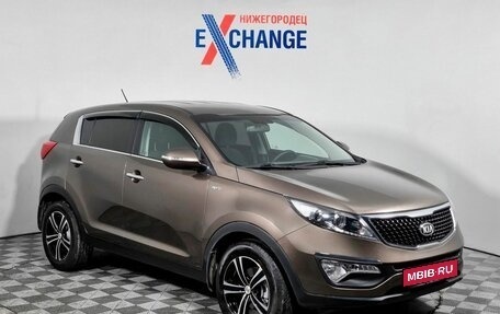 KIA Sportage III, 2015 год, 1 414 000 рублей, 3 фотография