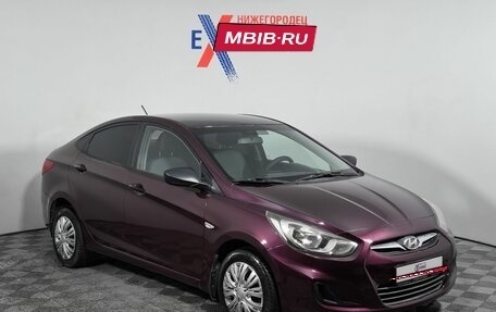 Hyundai Solaris II рестайлинг, 2012 год, 670 000 рублей, 3 фотография