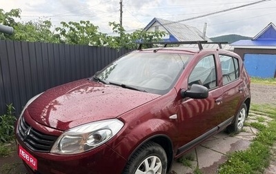 Renault Sandero I, 2011 год, 395 000 рублей, 1 фотография