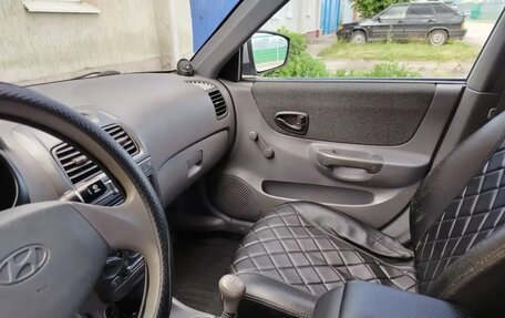 Hyundai Accent II, 2009 год, 490 000 рублей, 21 фотография