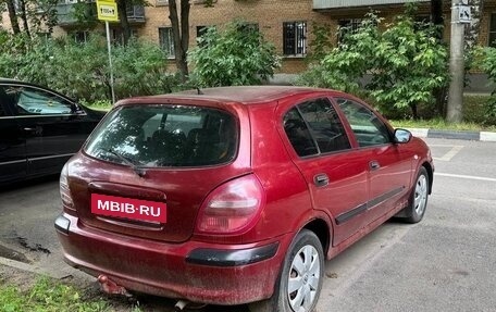 Nissan Almera, 2000 год, 85 000 рублей, 3 фотография