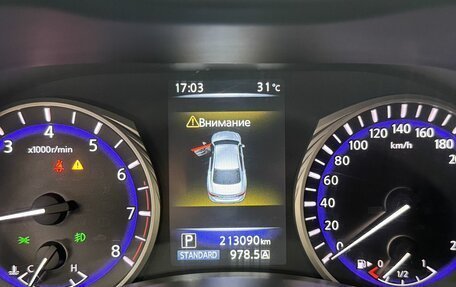 Infiniti Q50 I рестайлинг, 2015 год, 1 580 000 рублей, 18 фотография
