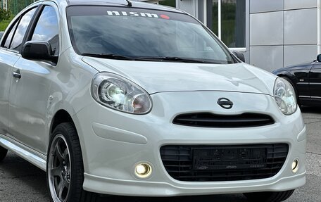 Nissan Micra IV рестайлинг, 2013 год, 989 000 рублей, 2 фотография