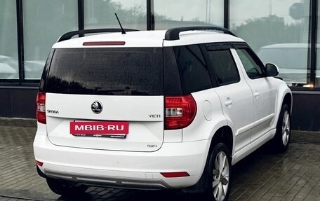 Skoda Yeti I рестайлинг, 2016 год, 1 370 000 рублей, 5 фотография