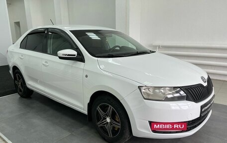 Skoda Rapid I, 2014 год, 649 000 рублей, 3 фотография