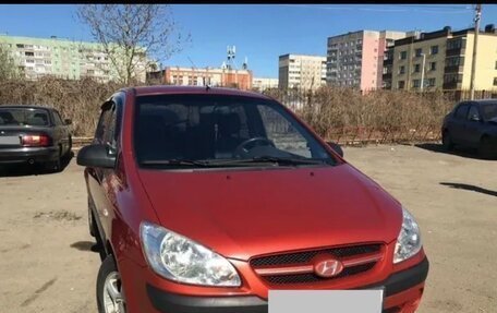 Hyundai Getz I рестайлинг, 2008 год, 475 000 рублей, 1 фотография