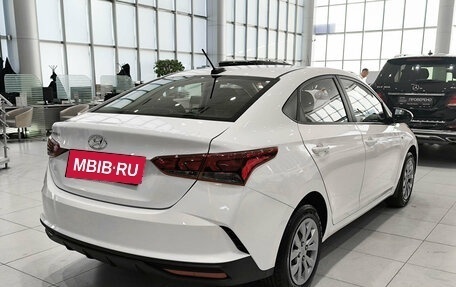 Hyundai Solaris II рестайлинг, 2021 год, 1 290 000 рублей, 9 фотография