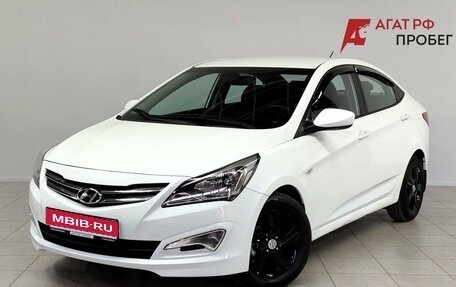 Hyundai Solaris II рестайлинг, 2015 год, 970 000 рублей, 1 фотография