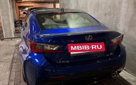 Lexus RC F I рестайлинг, 2017 год, 5 600 000 рублей, 2 фотография