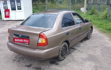 Hyundai Accent II, 2004 год, 220 000 рублей, 5 фотография