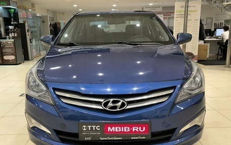 Hyundai Solaris II рестайлинг, 2014 год, 1 120 000 рублей, 2 фотография