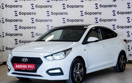 Hyundai Solaris II рестайлинг, 2017 год, 1 450 000 рублей, 3 фотография