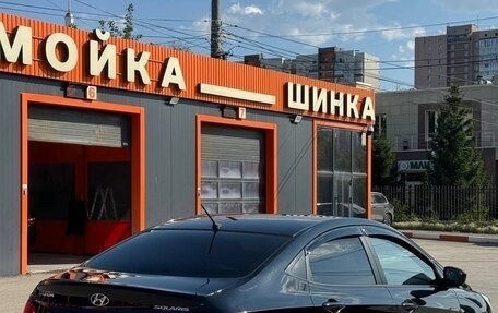 Hyundai Solaris II рестайлинг, 2013 год, 1 300 000 рублей, 4 фотография