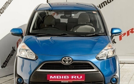Toyota Sienta II, 2017 год, 1 390 000 рублей, 2 фотография
