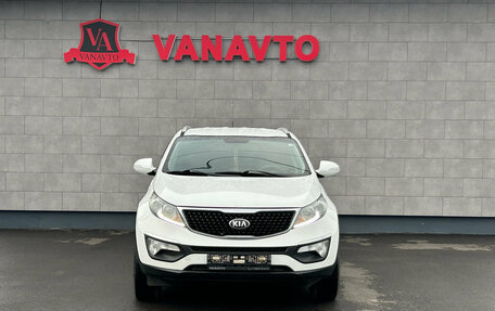 KIA Sportage III, 2015 год, 1 410 000 рублей, 2 фотография