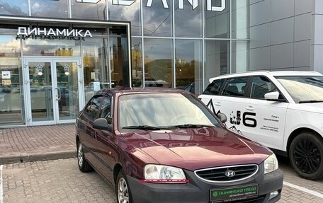 Hyundai Accent II, 2007 год, 372 000 рублей, 3 фотография
