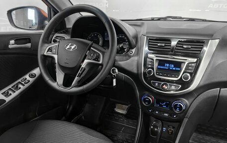 Hyundai Solaris II рестайлинг, 2015 год, 1 050 000 рублей, 13 фотография