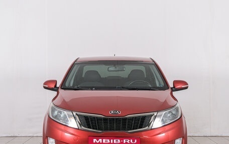 KIA Rio III рестайлинг, 2012 год, 839 000 рублей, 2 фотография