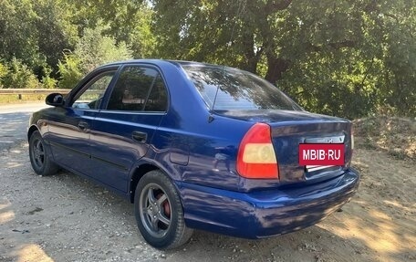 Hyundai Accent II, 2004 год, 365 000 рублей, 6 фотография