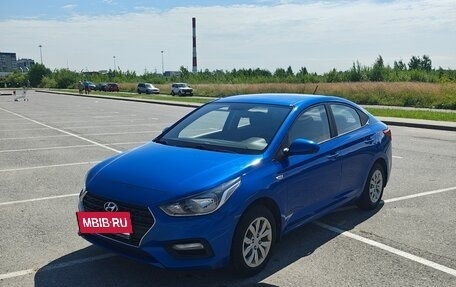 Hyundai Solaris II рестайлинг, 2018 год, 1 350 000 рублей, 2 фотография