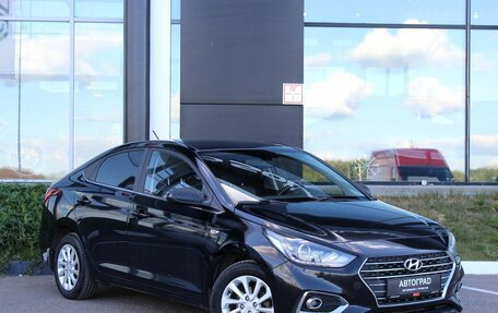 Hyundai Solaris II рестайлинг, 2017 год, 1 170 000 рублей, 3 фотография