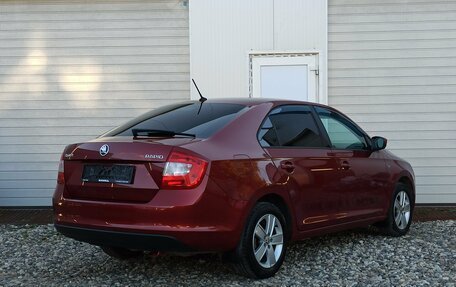Skoda Rapid I, 2016 год, 840 000 рублей, 5 фотография