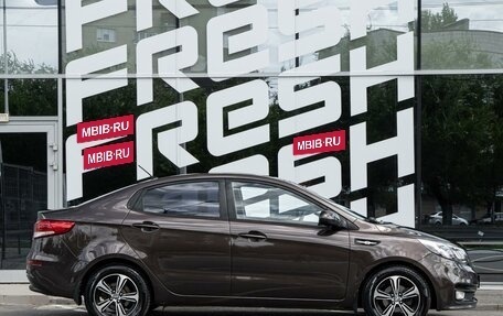 KIA Rio III рестайлинг, 2015 год, 1 004 967 рублей, 5 фотография